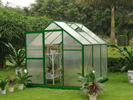 10mm nhỏ UV Polycarbonate Sở thích Thống Greenhouse cho vườn và Yard 6 &amp;#39;X 6&amp;#39;