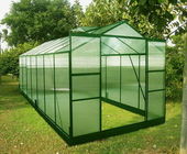 10mm mạnh mẽ Twin-tường Polycarbonate Sở thích Greenhouses Bán 8 &amp;#39;X 14&amp;#39;
