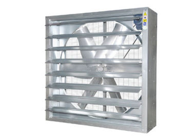1.1kw 44000m3 / h nhà kính phụ tùng lốp quạt, 1380mm * 1380mm * 400mm