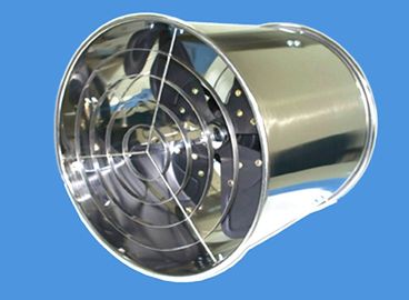 Greenhouse 145w phụ tùng Ø400mm quạt lưu thông với nhà tấm thép không gỉ