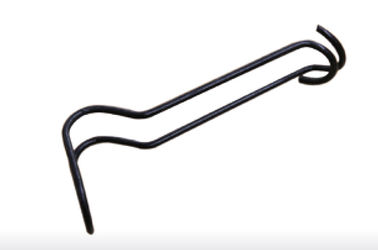 thép dây nhựa sơn nhà kính phụ tùng mùa xuân kẹp, Ø4.0mm