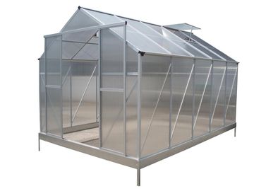 Đôi cửa trượt, chống thấm nước Kits Sở thích Greenhouse Với Frame 1.5mm nhôm
