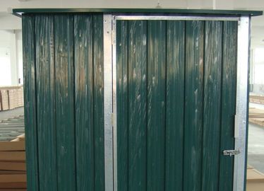 SUNOR DIY Flat Roof Thống Vườn kim loại Mái Đối với Công cụ lưu trữ Với Độc Swing Door