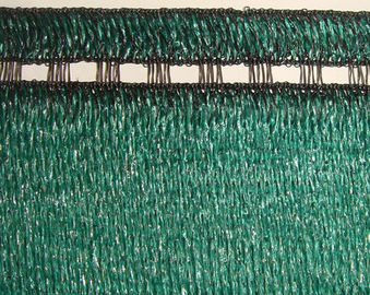 HDPE Chất liệu 280 Gram Dark Green rào Net Vườn Shade Lưới Với Lỗ gắn