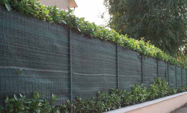 HDPE Chất liệu 280 Gram Dark Green rào Net Vườn Shade Lưới Với Lỗ gắn