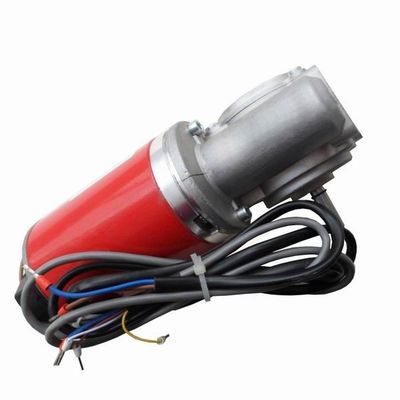 Đen vỏ nam châm vĩnh cửu tự động cửa trượt động cơ 24VDC 60W hoặc 100W có tải tốc độ 200RPM