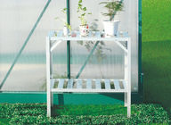 Spares Greenhouse SUNOR Eco thân thiện và phụ kiện / Silver 2 Bậc kim loại hoa Kệ