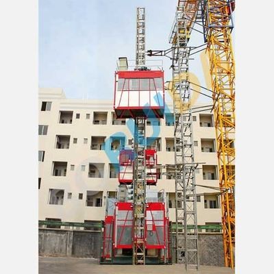 OEM đơn hay đôi Cage CH2000 Kệ Và Pinion tời vật liệu xây dựng Lift Thiết bị