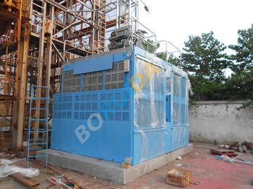 Cage đôi Bàn nâng tần Kệ Và Pinion Chất liệu tời kéo Thiết bị CH3200