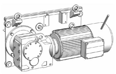 Vật liệu xây dựng / người Carrier Kệ Và Máy nâng Pinion CH750 750kg Độc Cage