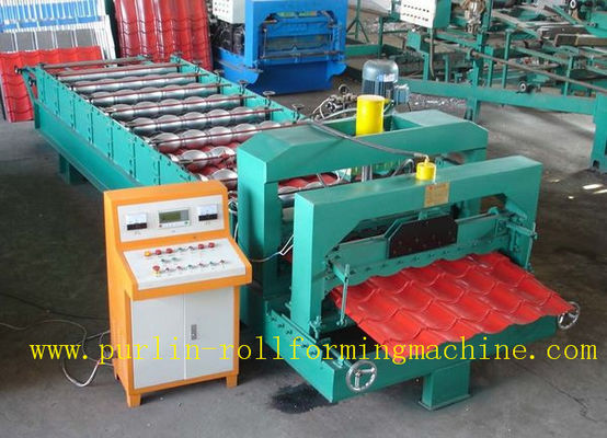 Thủy lực gạch men Roll Forming Machine / Durable Thiết bị Mẫu cán