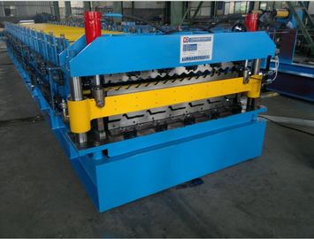 Double Layer Roll Forming Machine cho Tấm mái và IBR mái trong một dòng