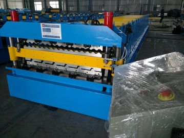 380V Double Layer Roll Forming Machine với xoay chuyển đổi tần số hiện tại