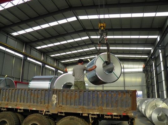 Màu tráng cuộn dây thép mạ kẽm prepainted thủ, cao sức mạnh thép tấm