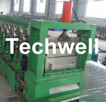 Hot - Dip mạ thép dải cáp sơ, Cable Tray Roll Forming Machine TW-CBT300