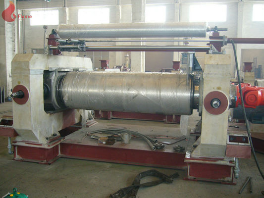 Φ610 x1830mm Hai cuộn Trộn mở Mill Với bánh răng nối truyền