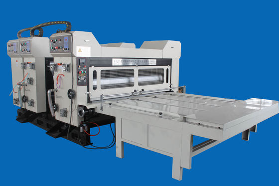 Gấp mép cơ giới Flexo In ấn Khoan Máy 11Kw, khí nén Locking