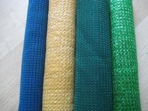 Rau nhà kính Shade Net vải, HDPE Raschel dệt kim lưới