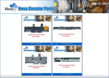 NV31-002 rỉ Thang Cửa thép Motor và máy / Thang máy tự động Landing cửa, 600mm đến 2200mm