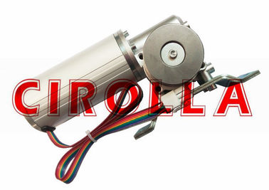 Động cơ DC không chổi than tròn Làm việc im lặng cho người vận hành cửa trượt hạng nặng, động cơ không chổi than 24v
