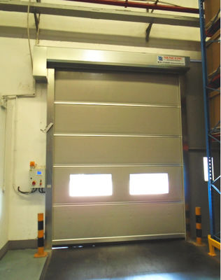 Cửa trượt cao tốc công nghiệp tùy chỉnh, cửa an ninh dây chuyền sản xuất