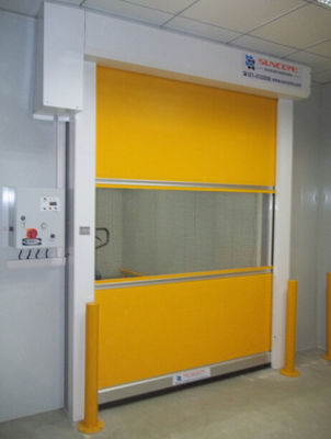 Cửa trượt cao tốc công nghiệp tùy chỉnh, cửa an ninh dây chuyền sản xuất