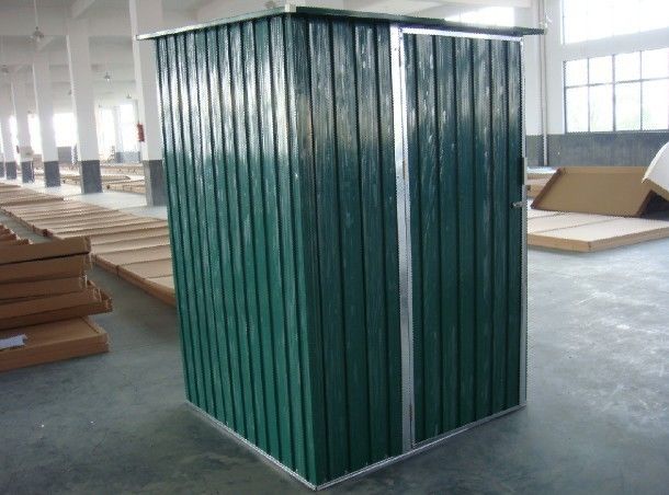 SUNOR DIY Flat Roof Thống Vườn kim loại Mái Đối với Công cụ lưu trữ Với Độc Swing Door