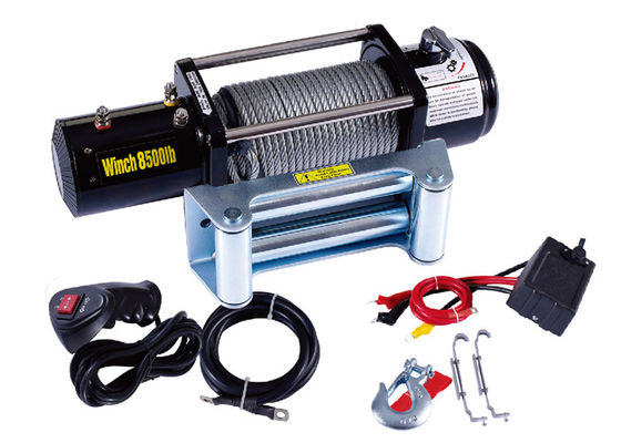 3 Giai đoạn Hành tinh Điện ATV Winch 8500lb Để Xây dựng Với 4,0KW / 5.5HP Motor